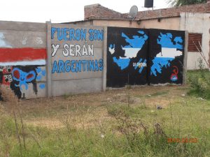 Mural Islas Malvinas, Barrio Las Lilas