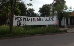 Colgamos pasacalle concientizador